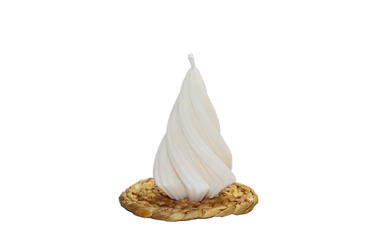 Vela aromática decorativa cono