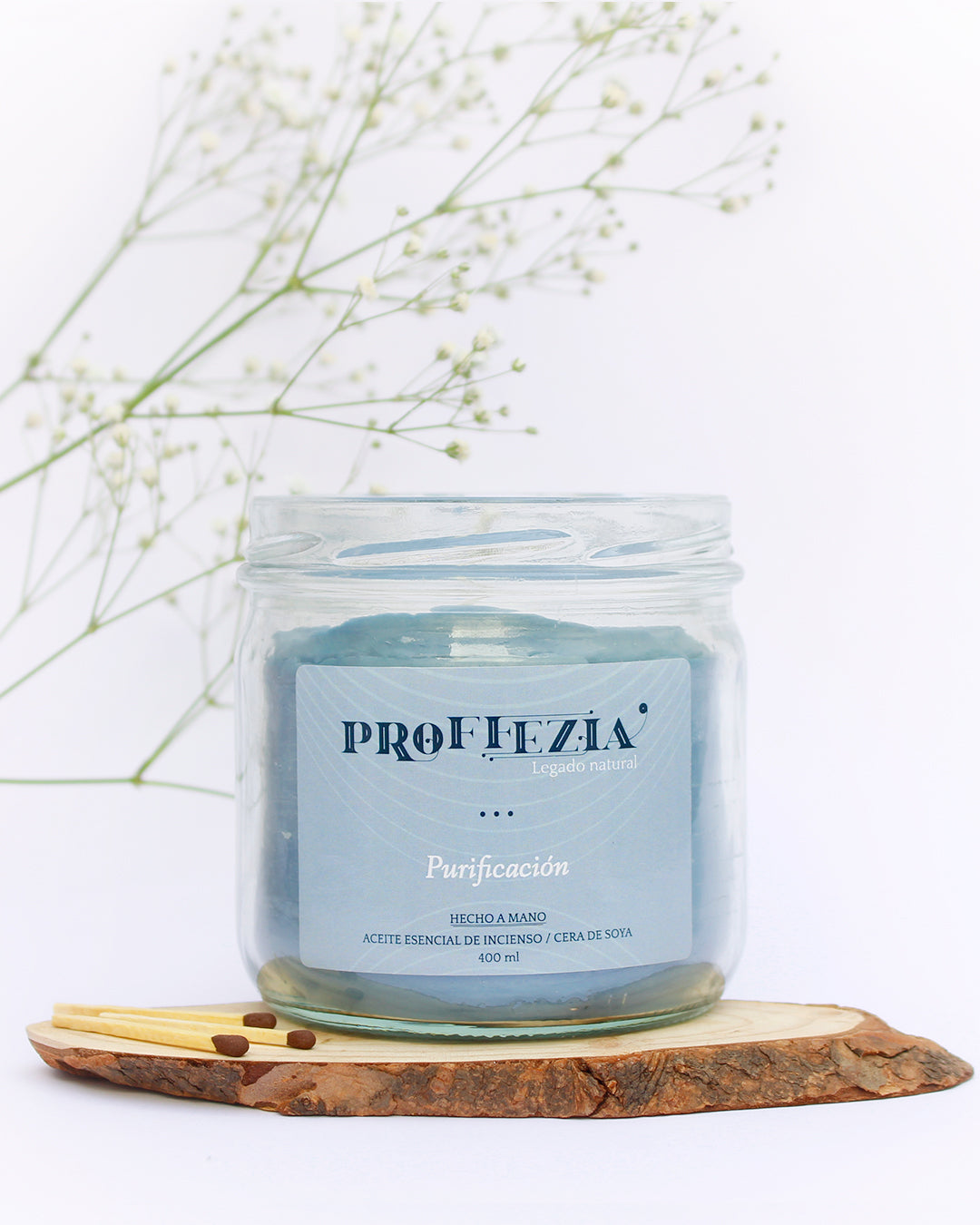 Vela aromática de incienso (400ml)