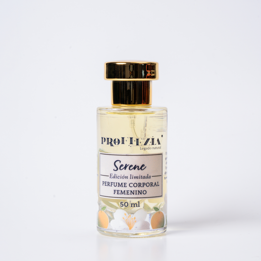 Perfume corporal femenino: Serene