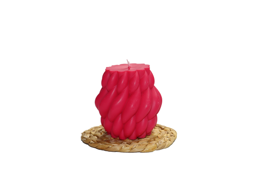 Vela aromática decorativa Puff