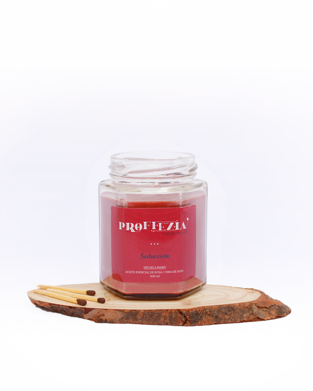 Vela aromática de rosa (200ml)